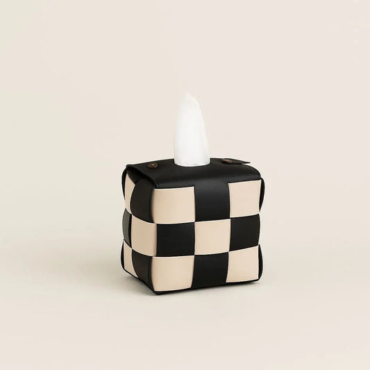 Decorative Plaid Tissue Holder - Lusomart