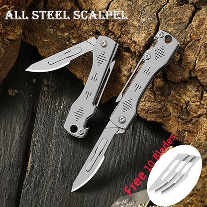 TitanEdge | Versatile Durable Stainless Steel Folding Camping Knife 1