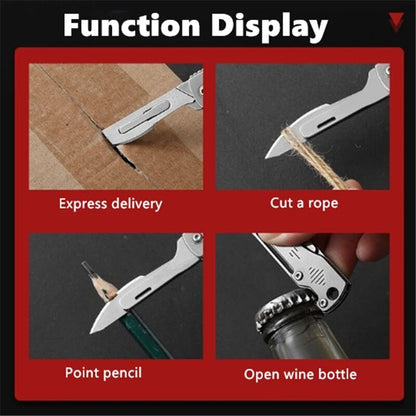 TitanEdge | Versatile Durable Stainless Steel Folding Camping Knife 5