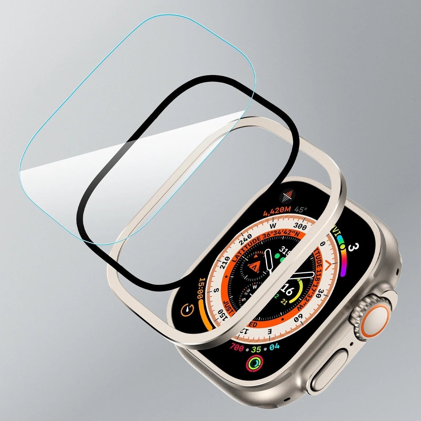 Durable Clear Screen Protector For Apple Watch Ultra Series