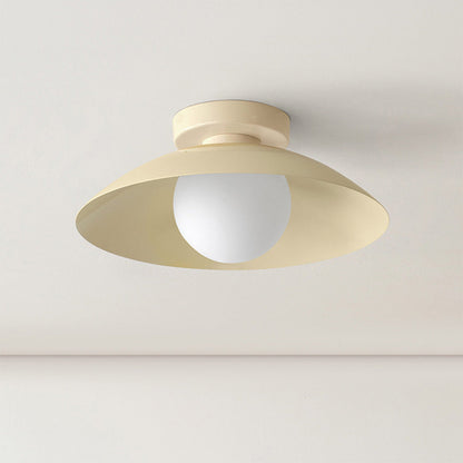 Tivora | Stylish Modern Matte Black Flush Mount Ceiling Light Fixture 2
