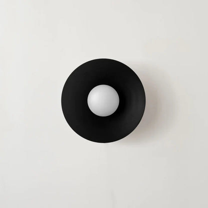 Tivora | Stylish Modern Matte Black Flush Mount Ceiling Light Fixture 8
