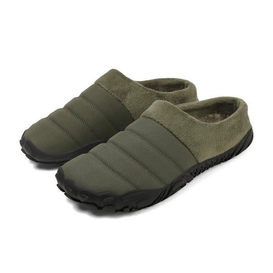 Soft Fleece Mens Slippers with Grippy Bottom for Indoors - Lusomart