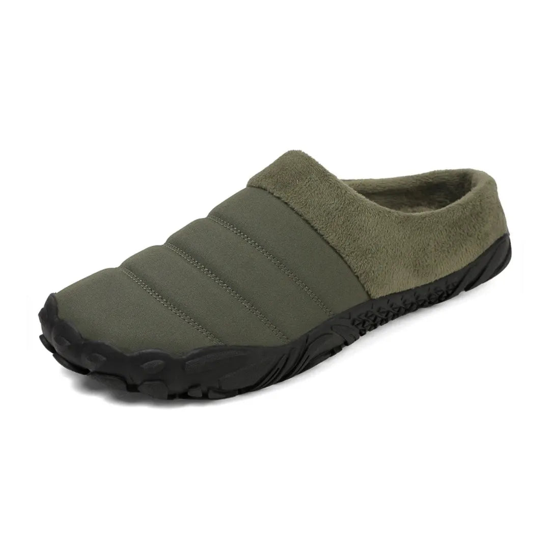 TobiasComfort | Cozy Plush Mens Slippers with Non-Slip Sole for Home 1
