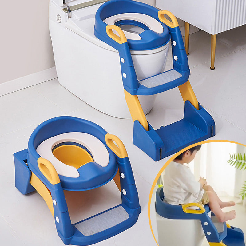 Child Potty Trainer Seat with Steps and Safety Lock - Lusomart