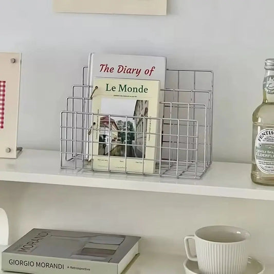 Colorful Wall Grid Display Rack - Lusomart