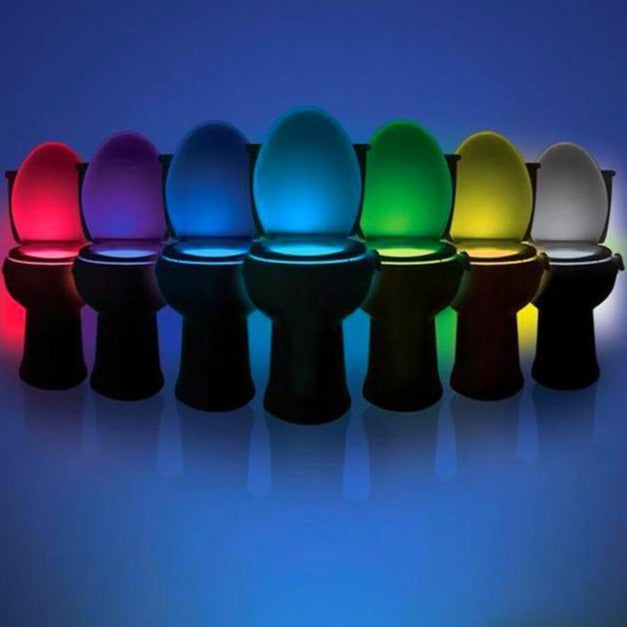 Automatic LED Toilet Nightlight Glow Bowl