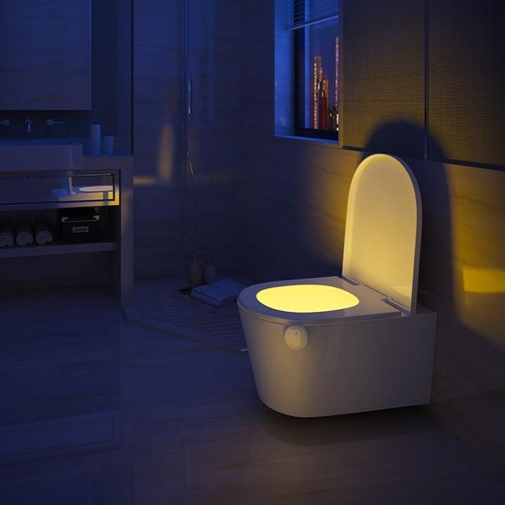 Automatic LED Toilet Nightlight Glow Bowl - Lusomart