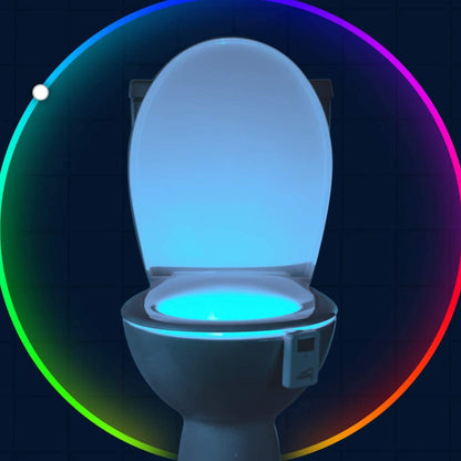 Automatic LED Toilet Nightlight Glow Bowl
