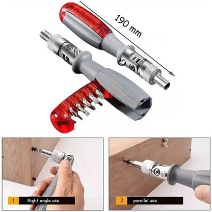 ToolMaster | Versatile Multi-Angle Foldable Screwdriver Set 1