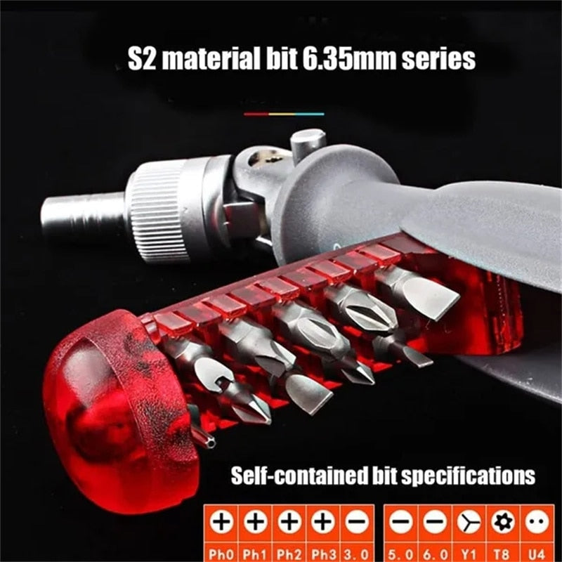 ToolMaster | Versatile Multi-Angle Foldable Screwdriver Set 4