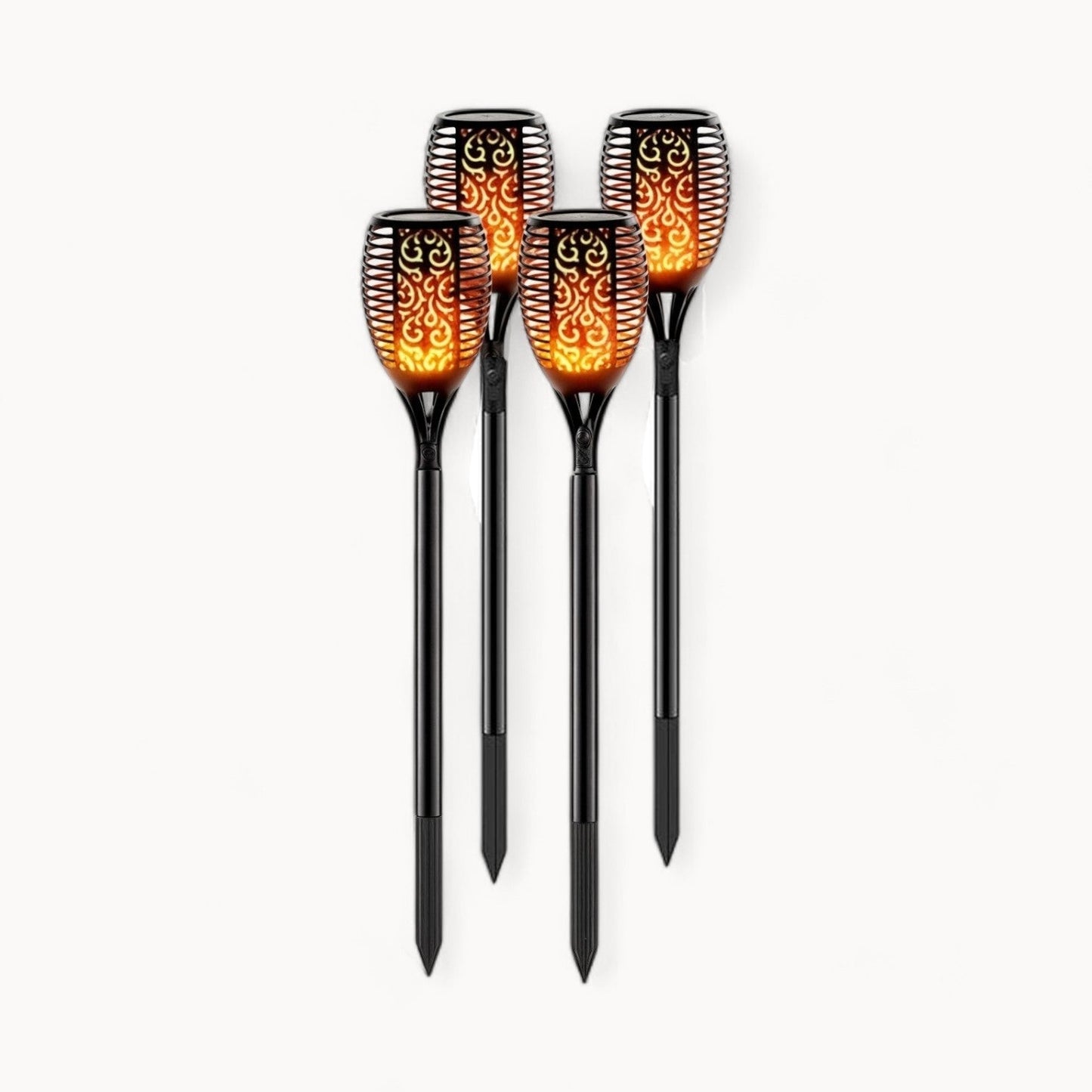 Solar Powered Outdoor Pathway Lights - Lusomart