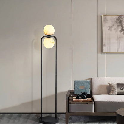 Torisca Alabaster Floor Lamp 8