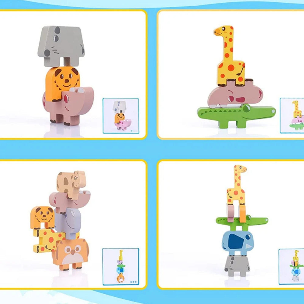 TotemPets - Animal stacking game with challenge cards and fun balancing game 2