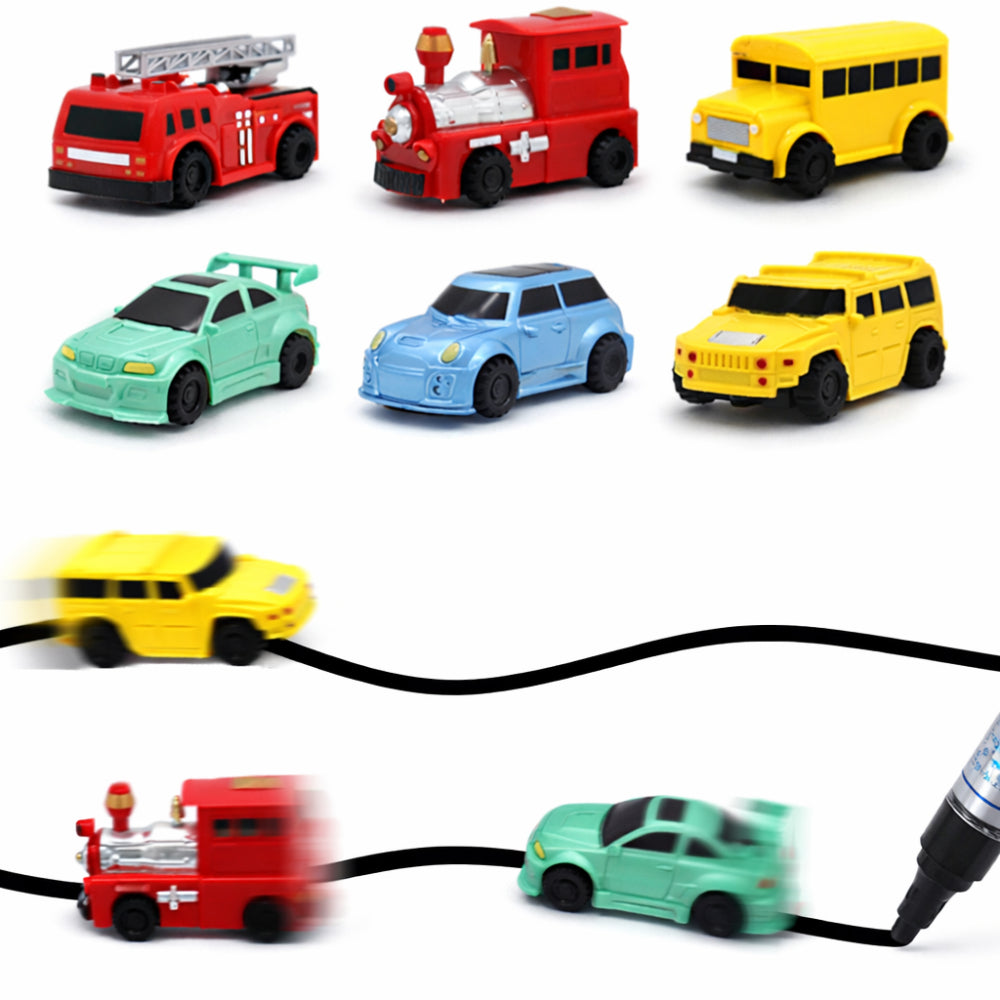 Fun Interactive Track Drawing Toy Car Set