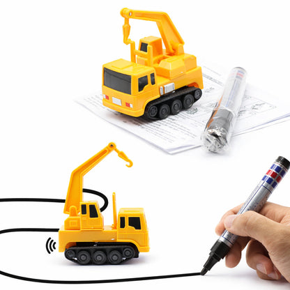 Fun Interactive Track Drawing Toy Car Set