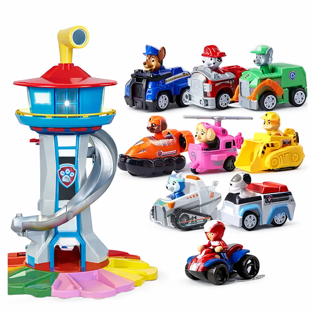 Fun Childrens Slide Racing Car Track Play Set
