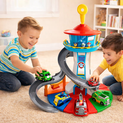 Fun Kids Racing Car Track Play Set