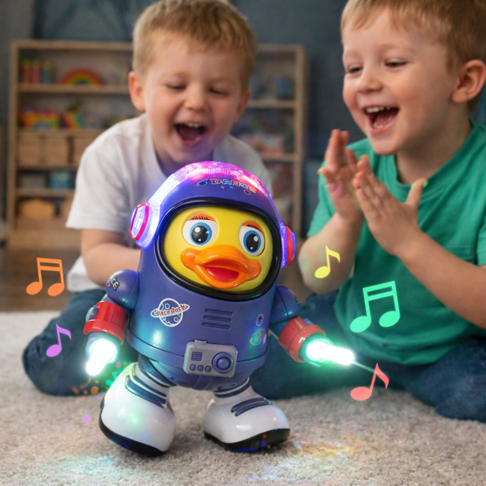 Fun Singing Space Duck Toy Figure - Lusomart