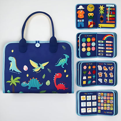 Portable Kids Educational Play Board Storage Case