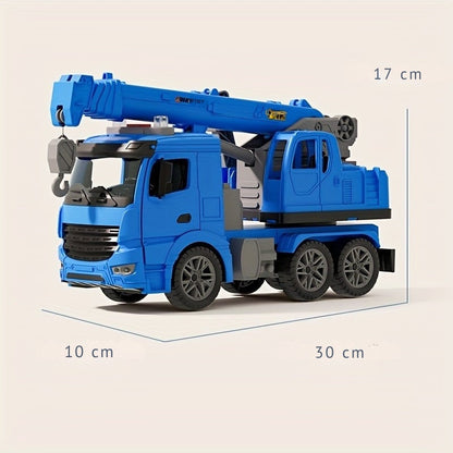 Toy Crane Truck with Lights and Sounds 2