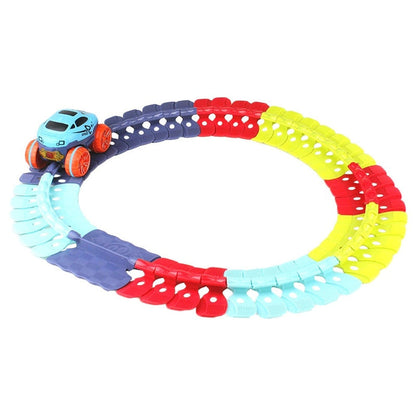 TrackWhiz – Flexible race track set with 360° car movement and custom layout options 4