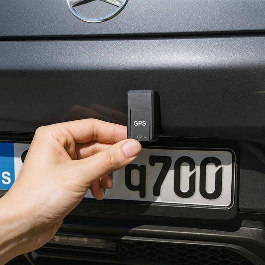 Compact Car GPS Tracking Device with Strong Magnet - Lusomart