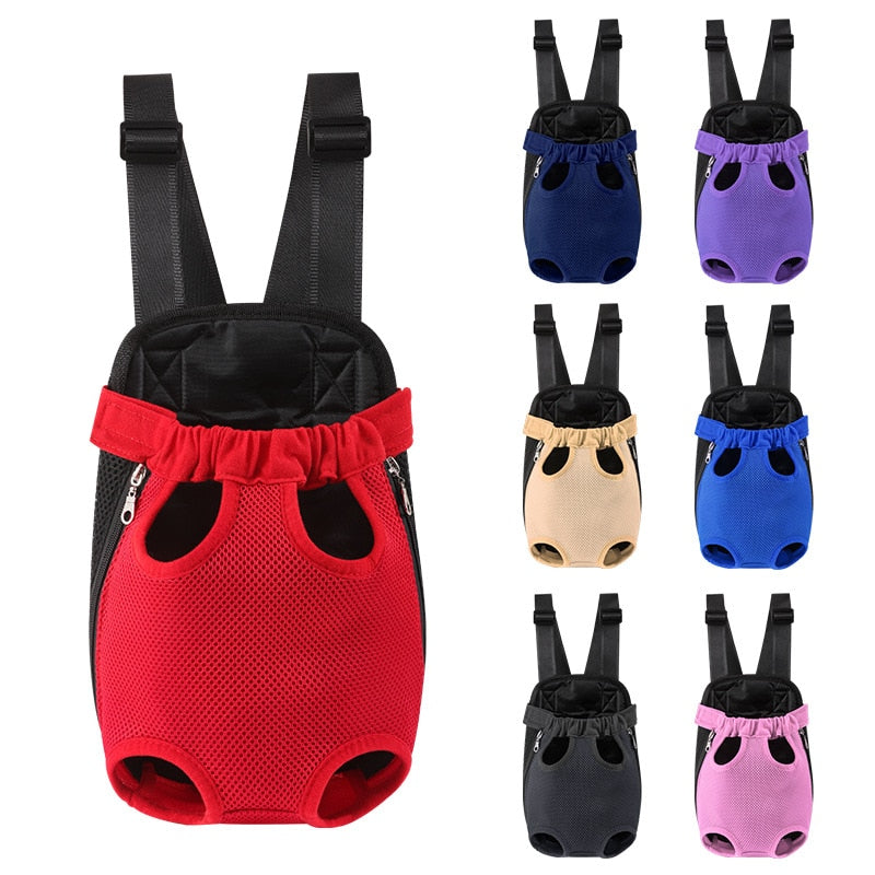 Travel Buddy | Breathable Mesh Pet Carrier Backpack with Secure Closure – Comfortable Design for Outdoor Adventures 4