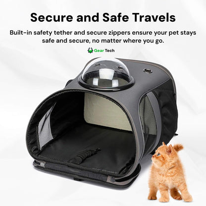 Comfortable, Spacious Cat Hiking Backpack For Outdoor Adventure