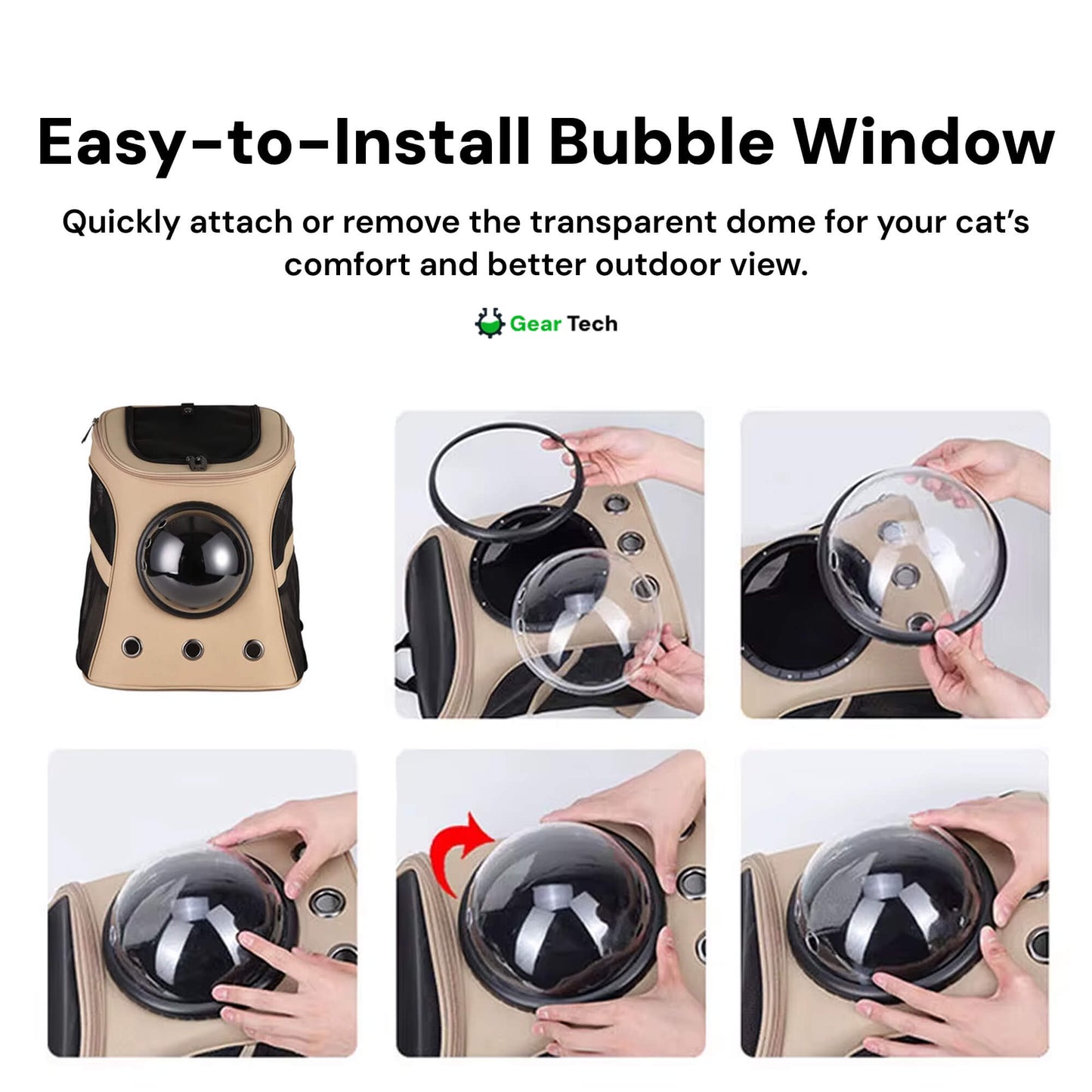 Comfortable, Spacious Cat Hiking Backpack For Outdoor Adventure