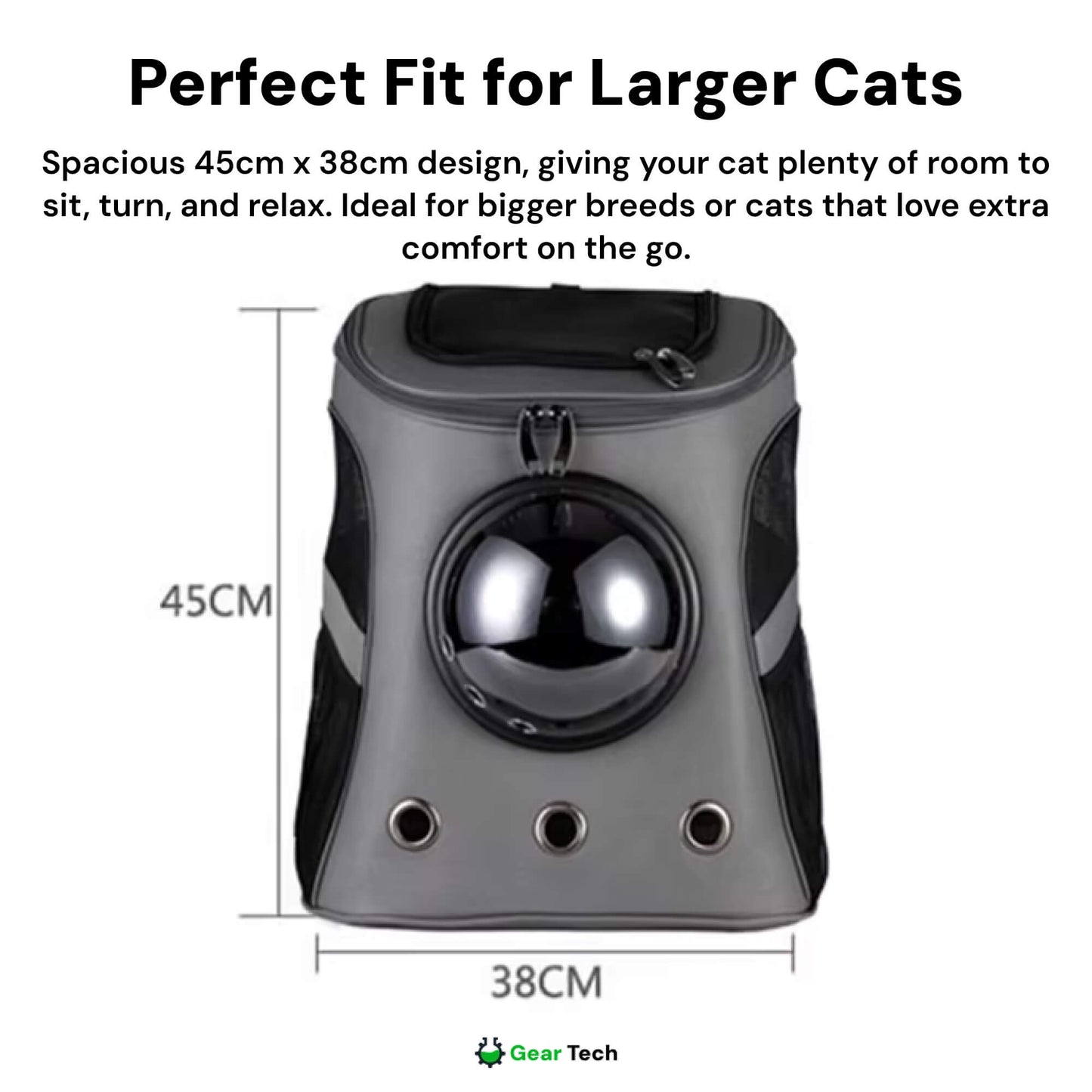 Comfortable, Spacious Cat Hiking Backpack For Outdoor Adventure