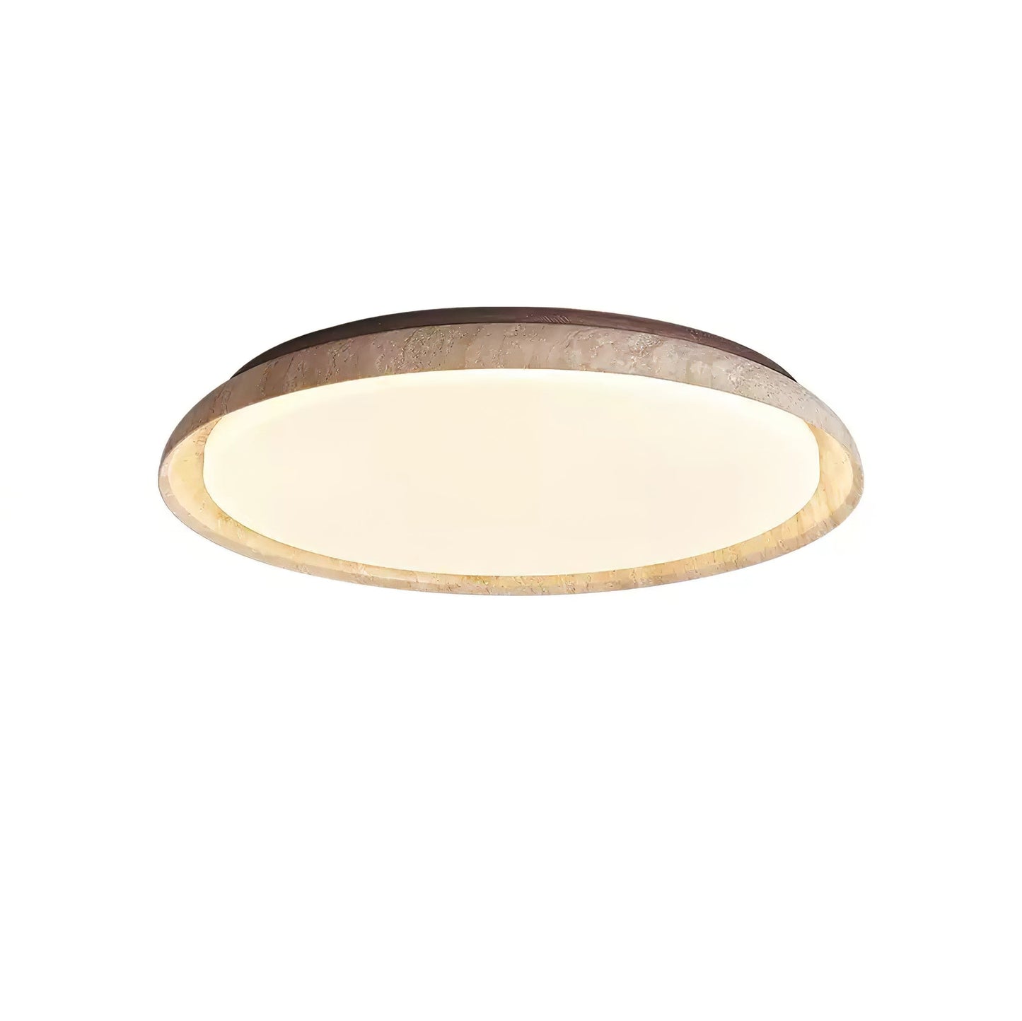 TravertineGlow | Elegant Minimalist LED Ceiling Lamp Design 10