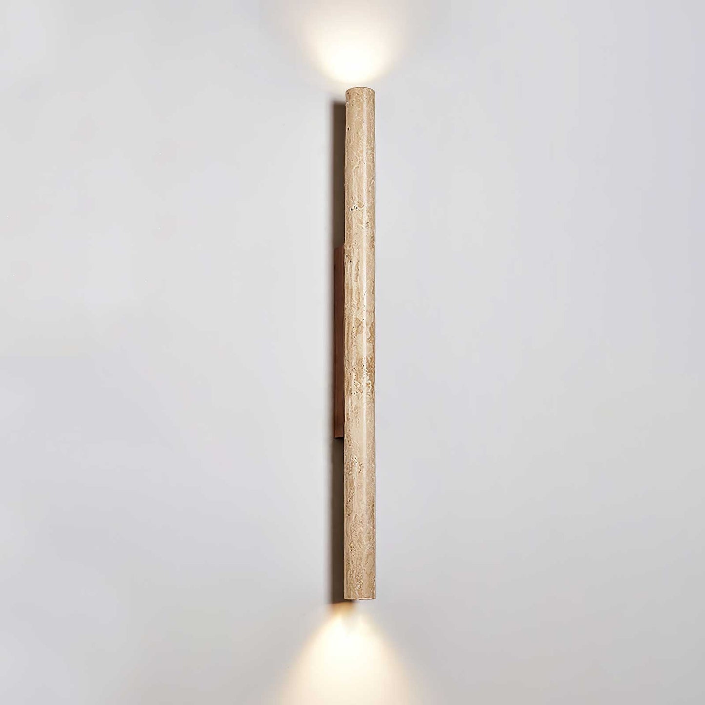 TravertineGlow | Elegant Minimalist Natural Stone Wall Sconce Light 10