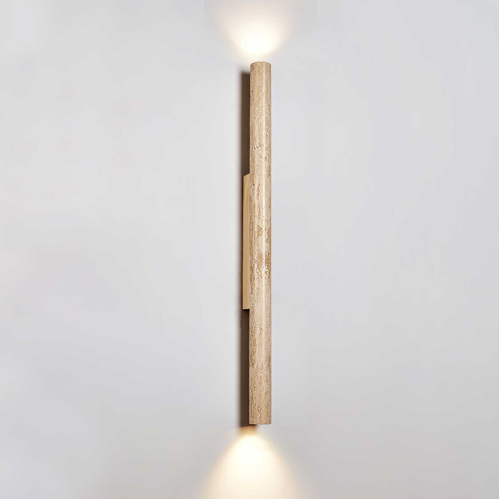 TravertineGlow | Elegant Minimalist Natural Stone Wall Sconce Light 12