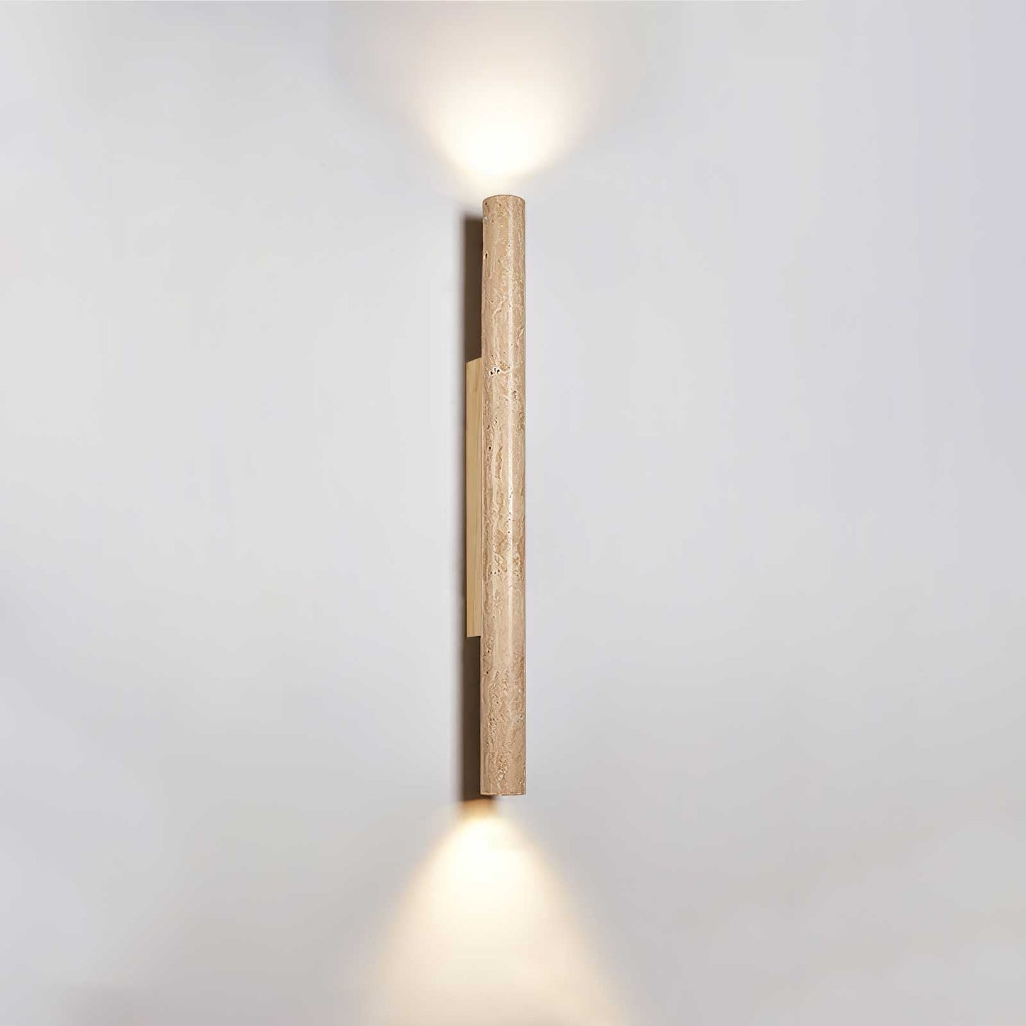 TravertineGlow | Elegant Minimalist Natural Stone Wall Sconce Light 18