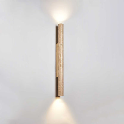 TravertineGlow | Elegant Minimalist Natural Stone Wall Sconce Light 18