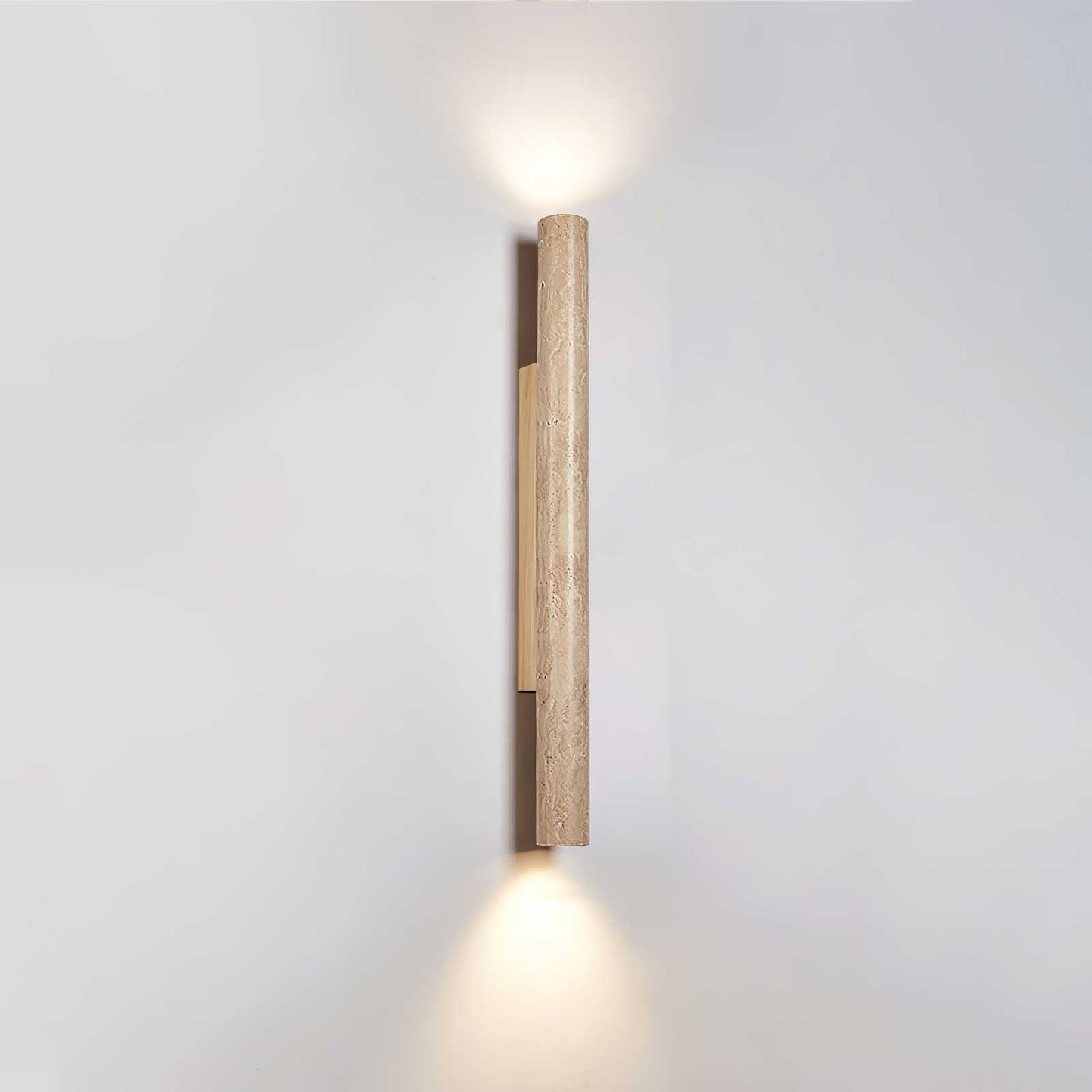 TravertineGlow | Elegant Minimalist Natural Stone Wall Sconce Light 19