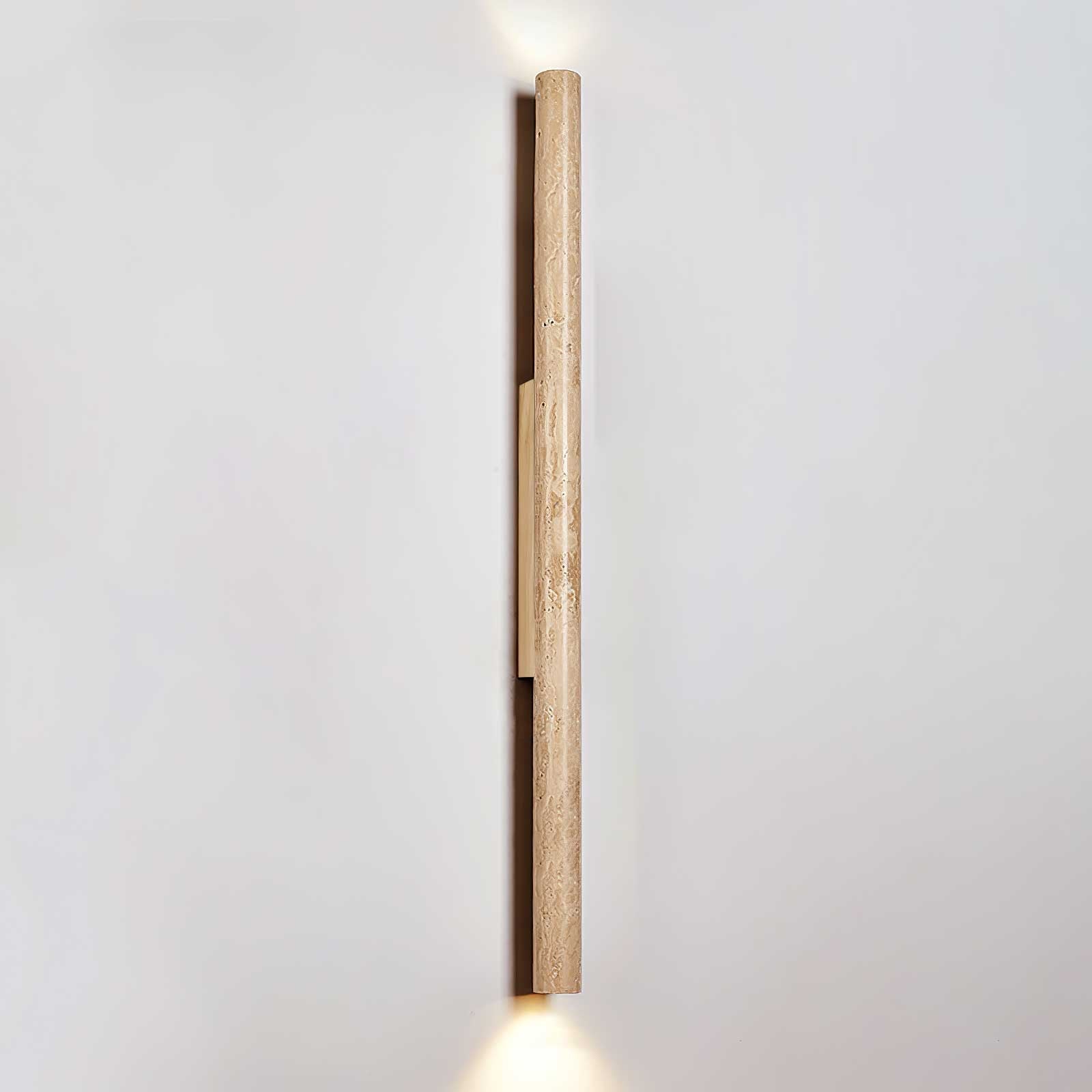 TravertineGlow | Elegant Minimalist Natural Stone Wall Sconce Light 20