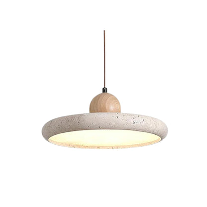 TravertineGlow | Elegant Modern Globe Pendant Light for Kitchen Décor 1