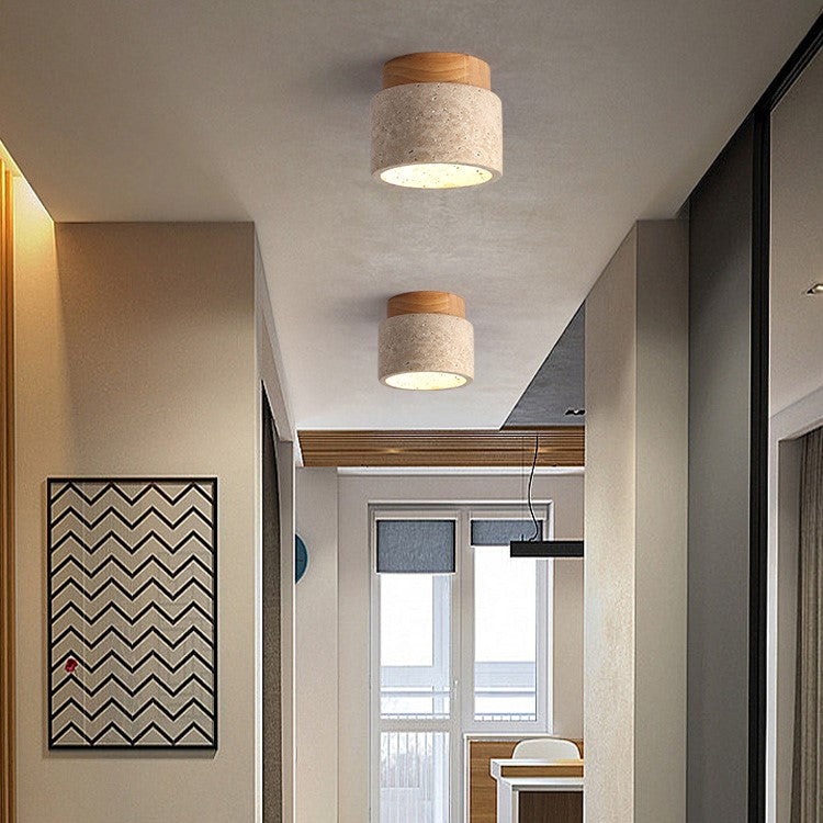Beautiful Marble Look Ceiling Light Fixture - Lusomart