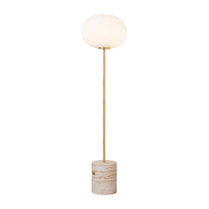 TravertineGlow | Elegant Unique Natural Stone Floor Lamp 1