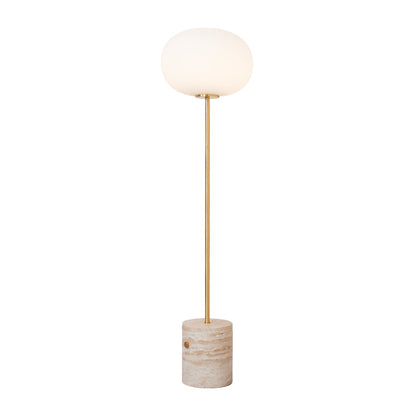 TravertineGlow | Elegant Unique Natural Stone Floor Lamp 2