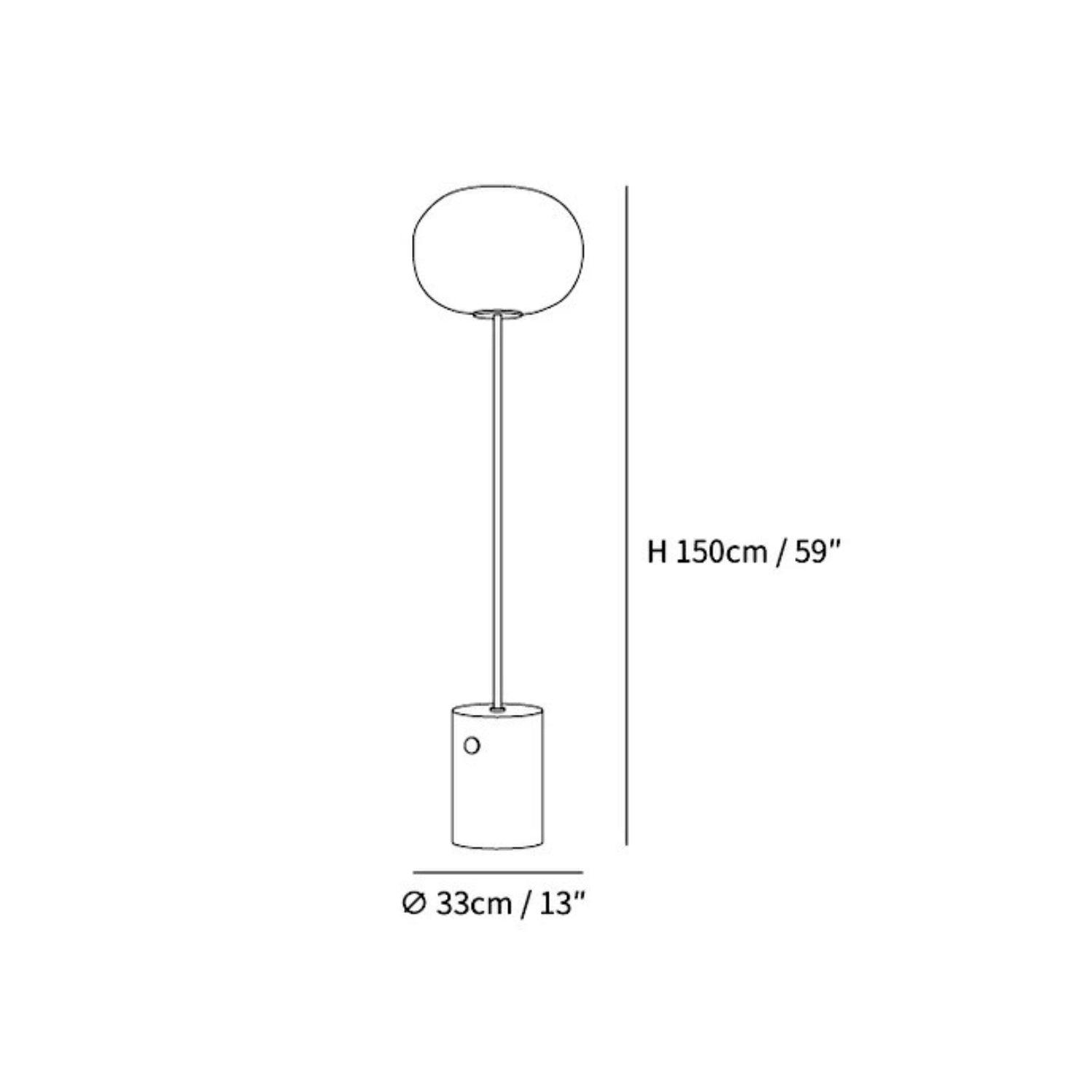 TravertineGlow | Elegant Unique Natural Stone Floor Lamp 3