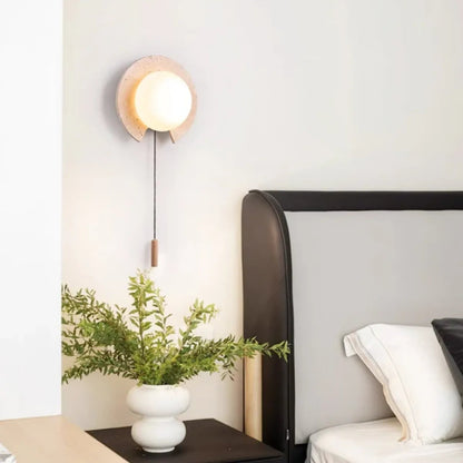 TravertineGlow | Modern Elegant Wall Sconce for Indoor Lighting Decor 6