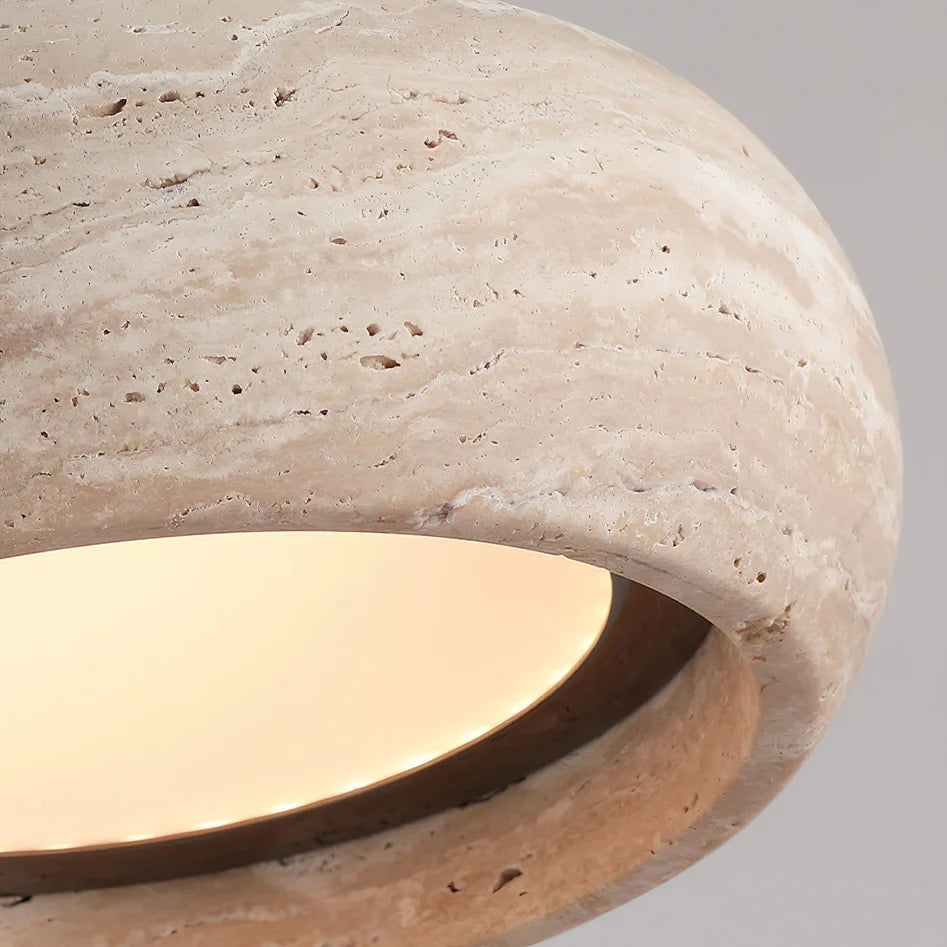 Natural Stone Drop Pendant Lighting