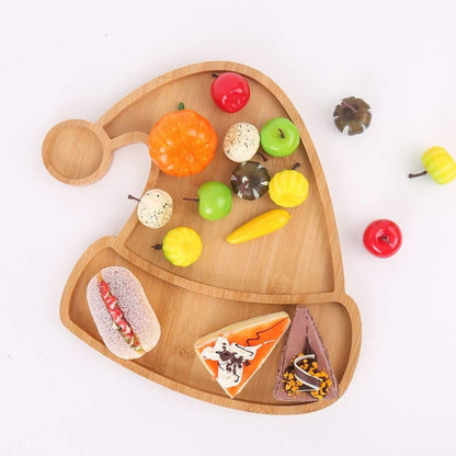 Holiday Wooden Serving Platter - Lusomart