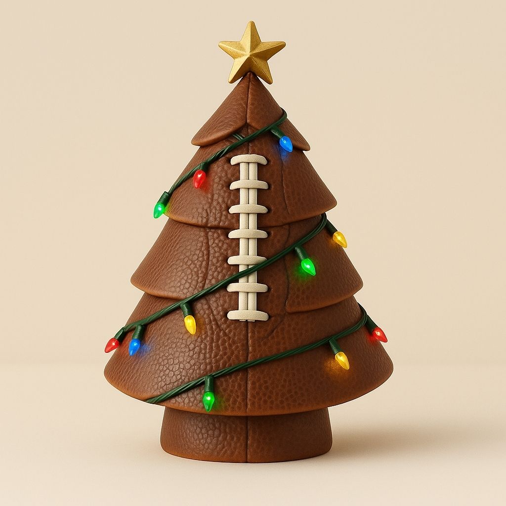 Fun NFL Christmas Tree Decoration - Lusomart