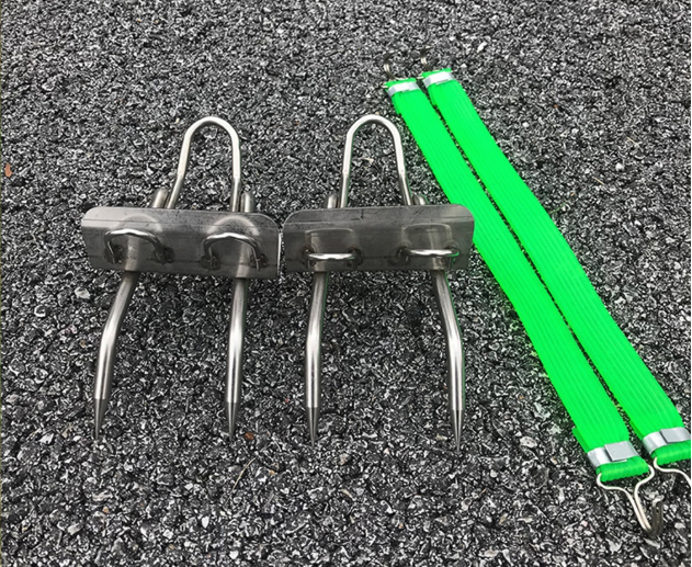 Durable Steel Tree Climbing Gear And Safety Harness
