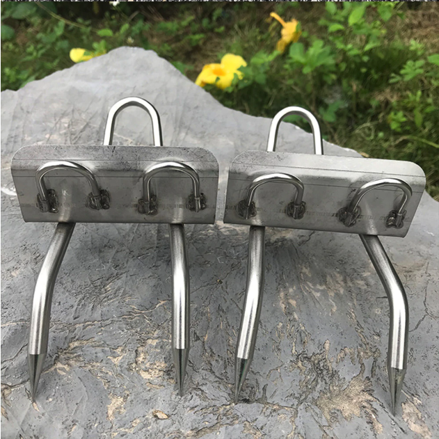 Durable Steel Tree Climbing Gear And Safety Harness