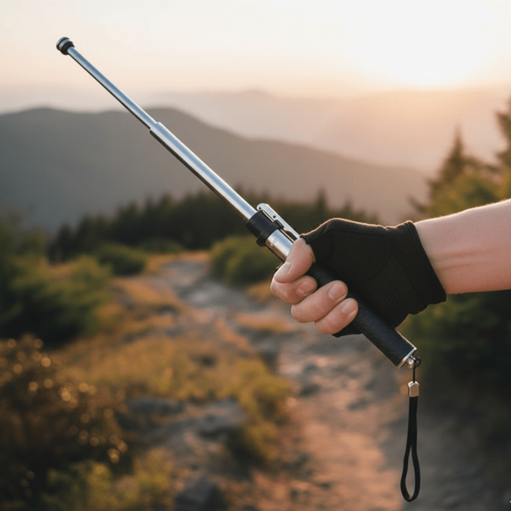 Durable Self Defense Walking Cane for Outdoor Protection - Lusomart